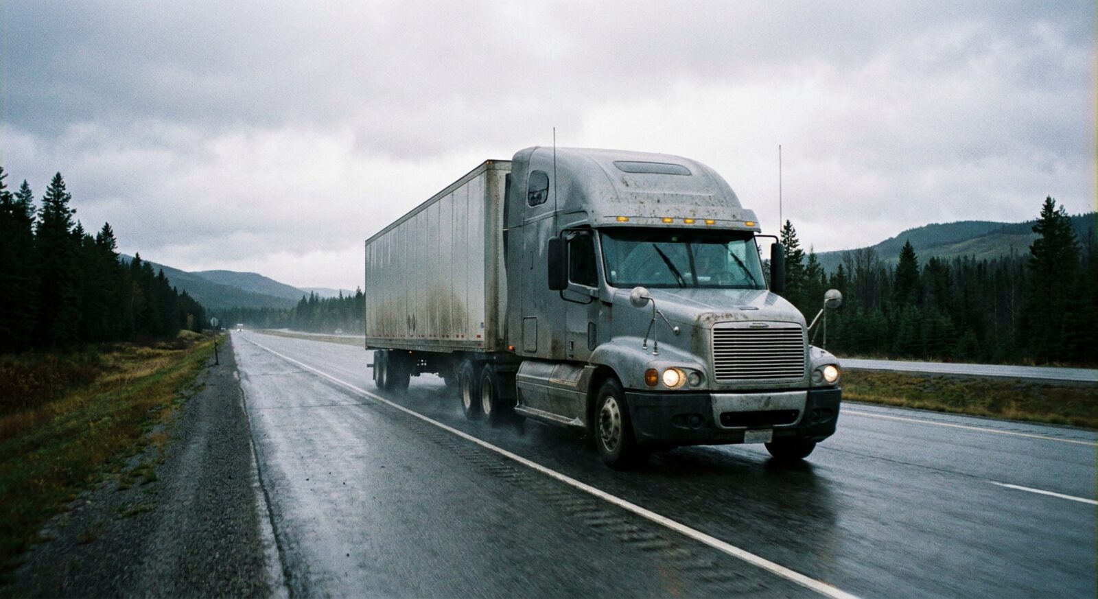 Ghotra Transline tractor-trailer running a cross-border lane